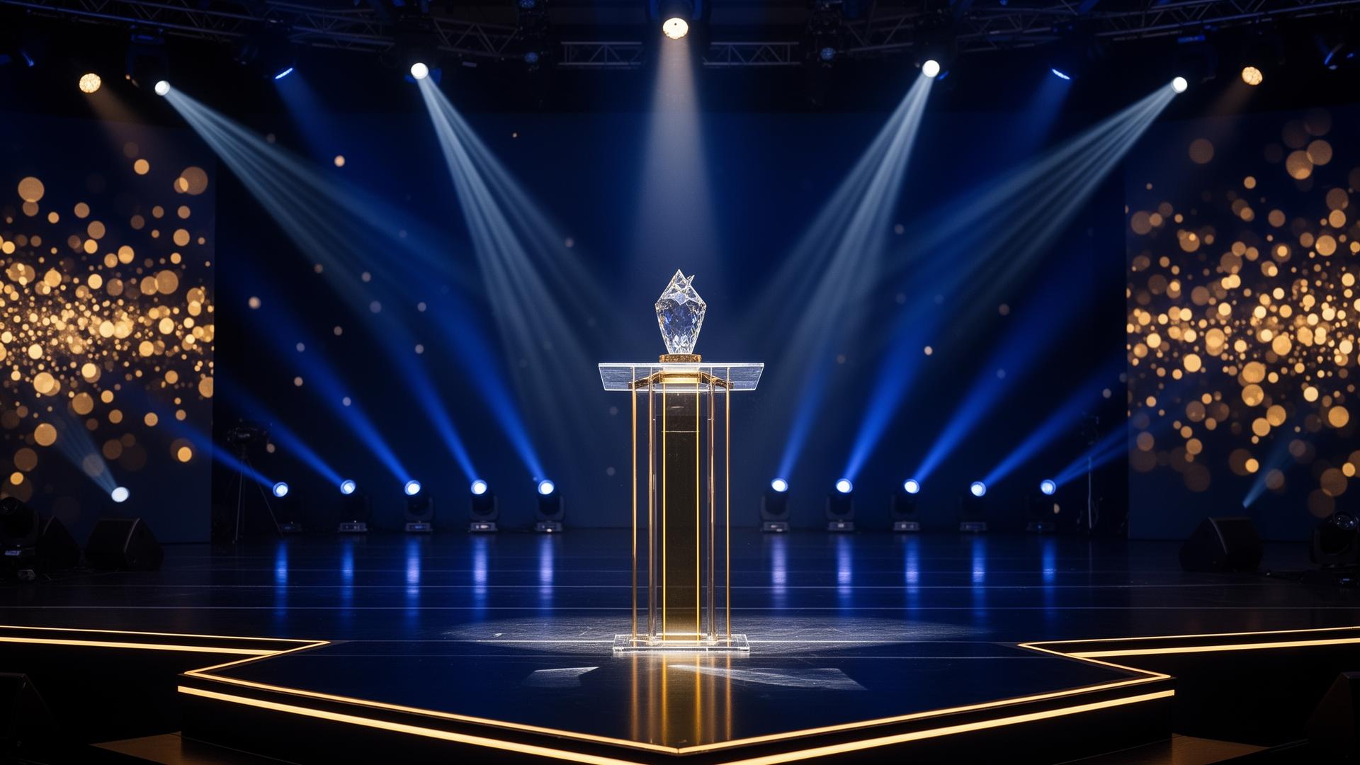 Premium award ceremony stage